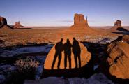 Three Amigos in Monument Valley, Arizona